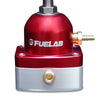 Fuelab 515 EFI Adjustable FPR 25-90 PSI (2) -6AN In (1) -6AN Return - Red