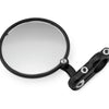 CRG Hindsight Folding 3 in. Round Bar-End Mirror Right - Black