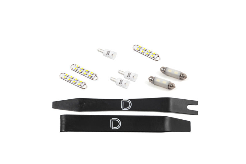 Diode Dynamics 09-14 Dodge Challenger Interior LED Kit Cool White Stage 1