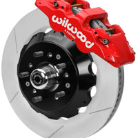 Wilwood 70-81 FBody/75-79 A&XBody AERO6 Frt BBK 14in Rtr Red Calipers Use w/ Pro Drop Spindle