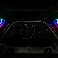 Oracle 7in High Powered LED Headlights - Black Bezel - ColorSHIFT - BC1 SEE WARRANTY