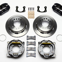 Wilwood Dynapro Low-Profile 11.00in P-Brake Kit New Big Ford 2.50in Off Front Mount