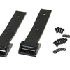 Kentrol 07-18 Jeep Wrangler JK Tailgate Hinge Pair - Powdercoat Black