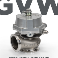 Garrett GVW-40 40mm Wastegate Kit - Silver