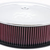 K&N Universal Custom Air Filter - Round 7-5/16in. Flange / 14in. OD / 12in. ID / 5.5in. Height