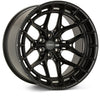 Vossen HFX-1 22x10 / 5x127 / ET-18 / Super Deep / 71.5 CB - Satin Black Wheel