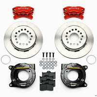 Wilwood Forged Dynalite P/S Park Brake Kit Red Chevy 12 Bolt w/ C-Clips