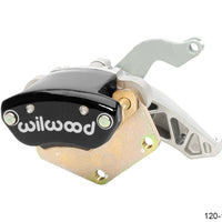 Wilwood Caliper-MC4 Mechanical Parking Brake-R/H - Black 2.00 MT 1.19in Piston .81in Disc