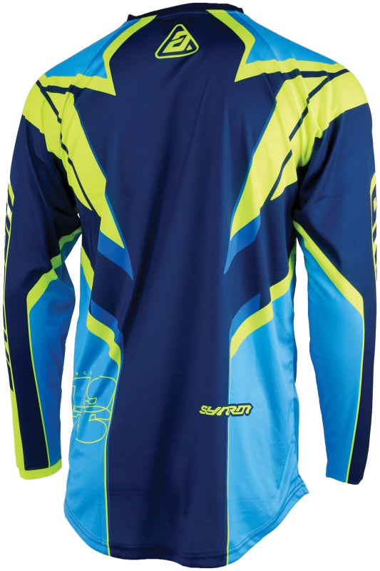 Answer 25 Syncron Envenom Jersey Blue/Hyper Acid - XL