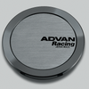 Advan 63mm Full Flat Centercap - Hyper Black