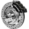 Wilwood 70-81 FBody/75-79 A&XBody Dynapro Frt Brk Kit 11.75in D/S Rtr Blk Caliper Use w/ PD Spindle