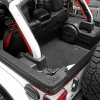 aFe 18-22 Jeep Wrangler JL (4-Door Models w/ 3-Piece Hard-Top Only) Terra Guard Tub Rail Covers