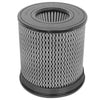 aFe MagnumFLOW Air Filter Pro DRY S 6in Flange x 8 1/8in Base/Top (INV) x 9in H