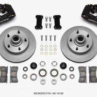 Wilwood Forged Dynalite Front Kit 11.72in 1 PC Rotor&Hub Ford F100 1948-1956