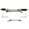 BMR 93-02 GM F-Body Manual Steering Conversion Kit (For Stock K-Member Only) - Black Hammertone