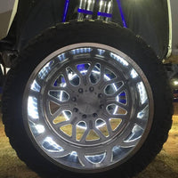 Oracle LED Illuminated Wheel Rings - Double LED - White SEE WARRANTY