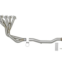 aFe Twisted Steel Long Tube Header/Connection Pipes Street Series 01-16 Nissan Patrol (Y61) V8 4.8L