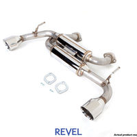 Revel Medallion Touring-S Catback Exhaust - Dual Muffler / Axle Back 2017 Infiniti Q60 3.0t RWD