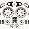 Wilwood Forged Dynalite Front Kit 12.19in Drilled Polished 71-80 Pinto/Mustang II Disc & Drum