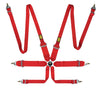 OMP First 3/2 Racing Harness Red