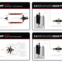 Aeromotive Brushless Spur Gear Fuel Pump w/TVS Controller - In-Line - 3.5gpm