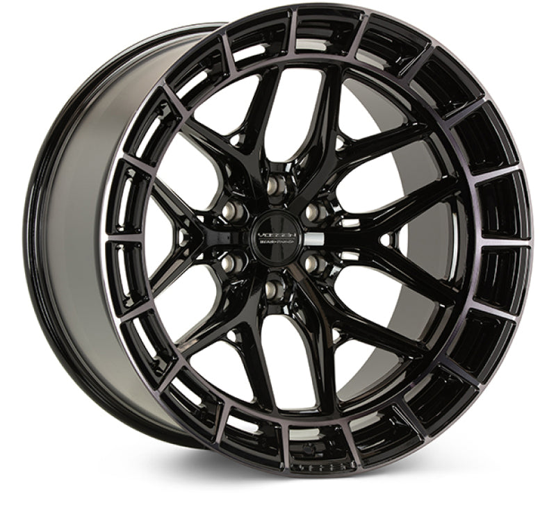 Vossen HFX-1 24x12 / 8x180 / ET-44 / Ultra Deep / 124.3 CB - Tinted Gloss Black Wheel