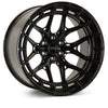 Vossen HFX-1 20x9.5 / 6x139.7 / +15 / 106.1 CB / Deep - Gloss Black Wheel