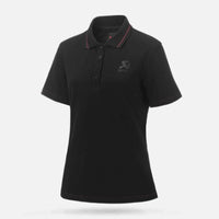 Akrapovic Corpo Polo Black Womens - M