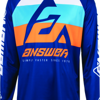 Answer 23 Syncron CC Jersey Blue/Orange/Black Youth - XL