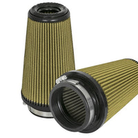 aFe Magnum FLOW Pro GUARD 7 Replacement Air Filter (Pair) F-3.5 / B-5 / T-3.5 (Inv) / H-8in.