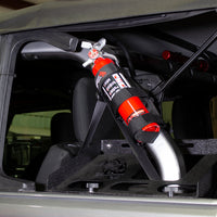 Fishbone Offroad Padded Roll Bar Black Fire Extinguisher Holder