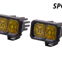 Diode Dynamics Stage Series 2 In LED Pod Sport - Yellow Driving Standard ABL (Pair)