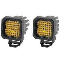 Diode Dynamics Stage Series C1 LED Pod Pro - Yellow Wide Standard ABL (Pair)