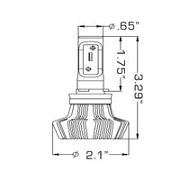 Oracle H16 4000 Lumen LED Headlight Bulbs (Pair) - 6000K SEE WARRANTY