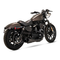 Vance & Hines 14-22 Sportsters Stainless 2-1 Upsweep Exhaust - Black