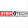 StopTech Replacement Left Slotted 332x32mm BBK Aero Rotor