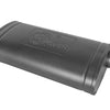 aFe MACH Force-Xp 409 SS Muffler w/ Black Finish 3in Center/Offset 22in L x 11in x 5in - Oval Body