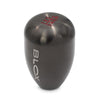 BLOX Racing 6-Speed Billet Shift Knob - Gun Metal 12x1.25mm