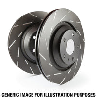 EBC 12+ Jeep Wrangler 3.6 USR Slotted Front Rotors