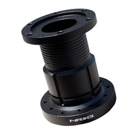 NRG Steering Wheel Hub Extension 4in. Spacer - Black