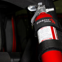 Fishbone Offroad Padded Roll Bar Black Fire Extinguisher Holder