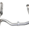 aFe Power Twisted Steel Loop Delete D/P & Y-Pipe SS 2in/2.5in 12-14 Jeep Wrangler (JK) V6 3.6L