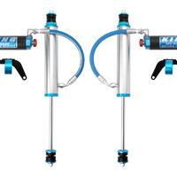 King Shocks 97+ Nissan Patrol Y61 Frt 2.5 Dia Shock Remote 2.5 Fin Res 0-2in Lift w/Adj/Brkt (Pair)