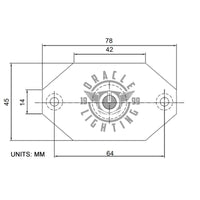 Oracle Magnet Adapter Kit for LED Rock Lights SEE WARRANTY