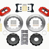 Wilwood Narrow Superlite 4R Front Hat Kit 14.00in Red 2007-Up Jeep Wrangler