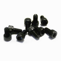 Big Gun 1/4x20 End Tip Allen Screws (4 pk) - Socket Head (Black)