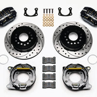 Wilwood Dynapro Lug Mount P/S Park Brake Kit Drilled New Big Ford 2.50in Offset