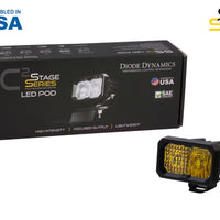 Diode Dynamics Stage Series 2 In LED Pod Pro - Yellow Driving Standard ABL Each