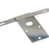 Kentrol 76-86 Jeep CJ License Plate Bracket - Polished Silver