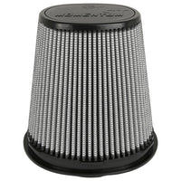 aFe Magnum FLOW Pro DRY S Universal Air Filter F-4in. / B-(8X6.5) MT2 / T-(5.25 X 3.75) / H-7.5in.